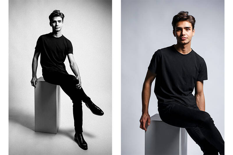 MEN FOTOSHOOTING "M"